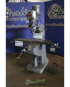 Used-BRIDGEPORT-Used Bridgeport Vertical Milling Machine (American Made) Variable Speed Head-SERIES 1-PR1037-01