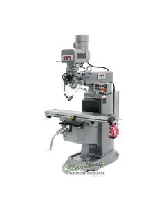 New-Jet-Brand New Jet Vertical Milling Machine PACKAGE.  Includes 3 Axis Acu-Rite DRO, X, Y and Z Power Feeds and Air Power Drawbar-JTM-1050EVS2/230 690651-SMJTM1050EVS2230-01
