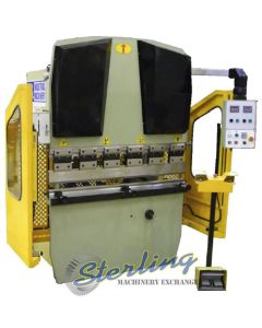 Brand New U.S. Industrial Hydraulic Press Brake with Simple CNC for Back Gauge & Ram Programming