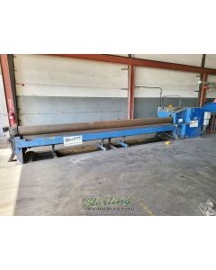 Used Kenton Machine Works 24' Initial Pinch Plate Roll (Previously MFG. Bottom Rolls of Gas Tanker Trucks- See Photos)