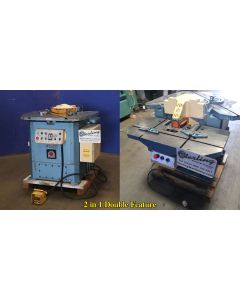 Used-Amada-Used Amada Heavy Duty Corner (Front) & (Rear) Edge Notcher **RARE MACHINE**-CSW-220-A6959-01