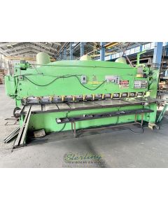 Used-Cincinnati, Inc-Used Cincinnati Mechanical Power Shear Heavy Duty With Rear Chute Conveyor-2512-A7073-01
