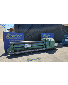 Used-Bertsch-Bertsch Power Roll (Initial Pinch Type) Heavy Duty Plate Rolls-#8-B-A7123-01