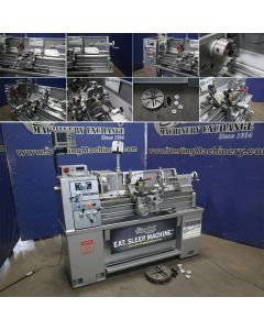 Used-Sharp-Used Sharp Gap Bed Engine Lathe (Like New)-1440V-A7846-01