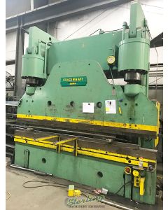 Used 500 Ton x 12' Cincinnati Hydraulic Press Brake Located In Tennessee, In Movers Warehouse Ready To Ship