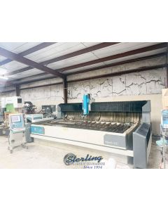 Used-Flow-Used Flow CNC Waterjet Cutting System ( 825 Hours) (Located in TX)-Mach500 4020 XD-C5285-01