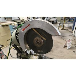Used-Pedrazzoli-Used Pedrazzoli Super Brown Compound Miter Cold Saw-SUPER BROWN SPECIAL-A6295