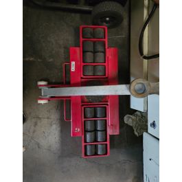 Used-GKS-Used L12 Transport Dolly Machine Skate Roller-L12-A7837