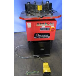 Used-Amada-Amada Promecam Hydraulic Notcher-VERSA 256-9040