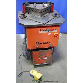 Used-Amada-Used Amada Promecam Hydraulic Notcher-VERSA 256-9266