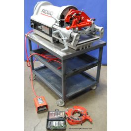 Used-Ridgid-Used Ridgid Pipe Threader-1224 S-9565
