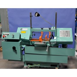 Used-W.F. Wells-Used W.F. Wells Twin Post Horizontal Bandsaw-W-9-9941