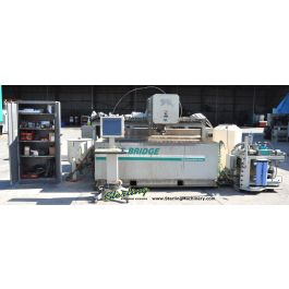 Used-Flow-Used Flow Flying Bridge CNC Water Jet Cutting Machine-FLYING BRIDGE L-4800-9962