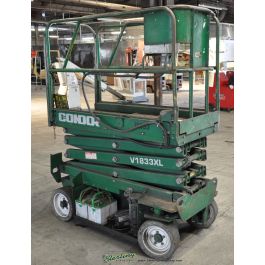 Used-Condor-Used Condor Electric Scissor Man Lift-V1833XL-A1040