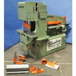 Used-PIRANHA-Used Piranha Hydraulic Ironworker (Dual Operated)-P II 88-A1347