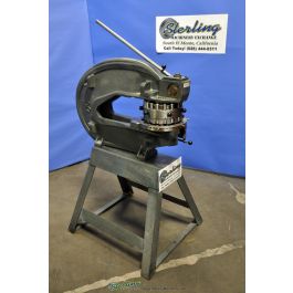 Used-Rotex-Used Rotex Manual Heavy Duty Hole Punch Press-18-C-A2590