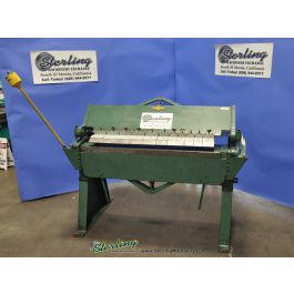 Used-Chicago-Used Chicago Box & Pan Finger Brake-BPO-414-6-A2955