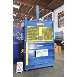 Used-NICHOLS-Used Nichols Hydraulic Vertical Bailer-VB-60-B-A3659