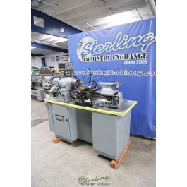 Used-Hardinge-Used Hardinge Precision Tool Room Lathe With Inch & Metric Threading (Great Condition)-HLV-EM-A4111