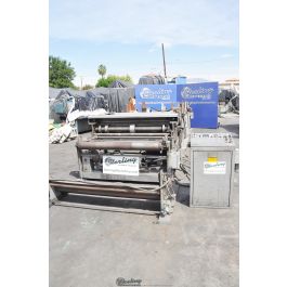 Used-Iowa Precision-Used Iowa Precision Slitter Cut To Length Line-ESLR 6016-A4202