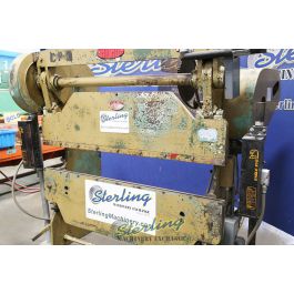 Used-Chicago-Used Chicago Mechanical Press Brake-335-A4219
