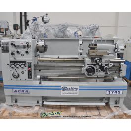 Used-Acra-BRAND NEW ACRA GAP BED ENGINE LATHE (GEARED HEAD)-1743GFEL-A5053