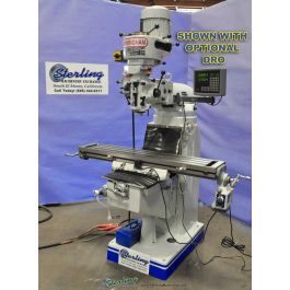 Used-Birmingham-BRAND NEW BIRMINGHAM (STEP PULLEY) MILLING MACHINE-BPS1649C-A5222