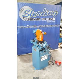 New-Scotchman-New Scotchman (SINGLE PHASE- ONE SPEED, POWER VISE AND POWER DOWN FEED) Circular Cold Saw (For Cutting Steel, Stainless, Aluminum, Brass, Copper, Plastics)-CPO 350 SSPKPD-SMCPO350SSPKPD