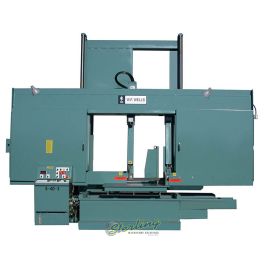 New-W.F. Wells-Brand New W.F. Wells Semi-Automatic Hydraulic 6 Degree Cant Horizontal Twin Post Bandsaw-S-40-3C-SMS403C