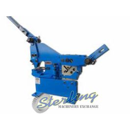 Used-Baileigh-BRAND NEW BAILEIGH MANUALLY OPERATED IRONWORKER WITH PUNCH-SW-22M-P-A5133