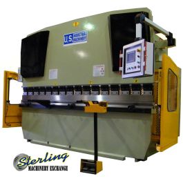 New-U.S. Industrial-Brand New U.S. Industrial 2 Axis CNC Hydraulic Press Brake-USHB125-13-SMUSHB12513