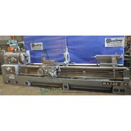 Used-Yamazaki-Used Yamazaki Gap Bed Engine Lathe-MAZAK 24 X 120-A1966