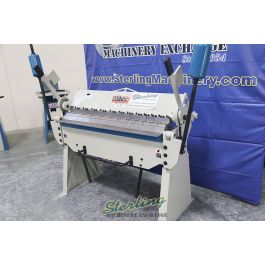 New-Baileigh-Brand New Baileigh Manually Operated Box & Pan (Finger) Brake-BB-4814-BA9-1000417-SMBB4814