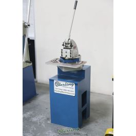 Used-Baileigh-Used (Demo Machinery) BAILEIGH MANUALLY OPERATED CORNER NOTCHER,-SN-F16-HN-A5631