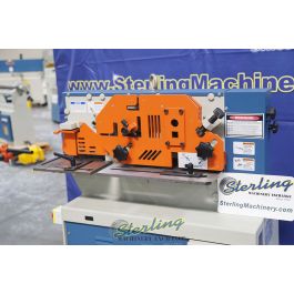 Used-Baileigh-Used (Demo Machinery) BAILEIGH 4 STATION HYDRAULIC IRONWORKER-SW-443-A5633