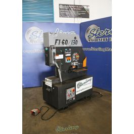 Used-Scotchman-Used Scotchman Hydraulic Ironworker (multi-purpose, shearing, punching and forming machine)-FI-6008-14M-A6175