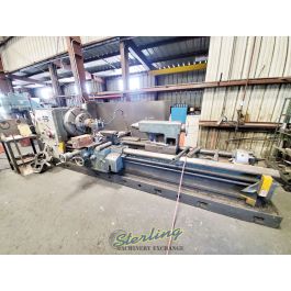 Used-Lansing-Used Lansing Gap Bed Oil Field Big Hole Lathe 
