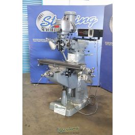 Used-BRIDGEPORT-Used Bridgeport (Variable Speed) Vertical Milling Machine-SERIES 1-A6622