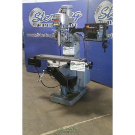 Used-BRIDGEPORT-Used Bridgeport 2 axis CNC Variable Speed Vertical Milling Machine With Late Model Prototrak Cnc Control-SERIES 1 PROTOTRAK CNC-A6721