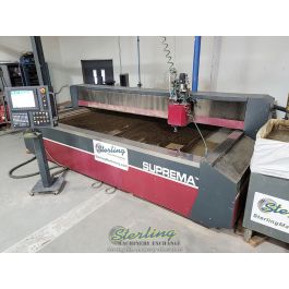 Used-Mitsubishi-Used Mitsubishi Suprema Waterjet Cutting System with Closed Loop Water Circulation System and Automatic Garnet Removal System (TOP OF THE LINE WATERJET) -SUPREMA DX612-A6759