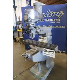 Used-BRIDGEPORT-Used Bridgeport Variable Speed Vertical Milling Machine (Bridgeport/Hardinge Dealer)-SERIES 1-A6784