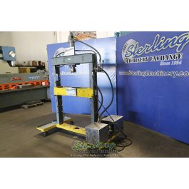 Used-Arch-Used Hydraulic H Frame Press---A6808