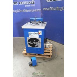 Used-ATLANTIC-Used Atlantic Hydraulic Power Corner Shear Metal Notcher-ATLANTIC MINI 220/4-A6825