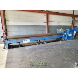 Used-Kenton -Used Kenton Machine Works 24' Initial Pinch Plate Roll (Previously MFG. Bottom Rolls of Gas Tanker Trucks- See Photos)-1036-8-A6877