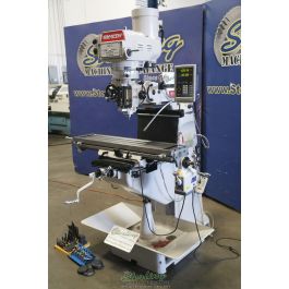 Used-Ganesh-Used Ganesh Vertical Milling Machine with Variable Speed Head-GMV-1-A6892