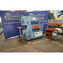 Used-Scotchman-Used Scotchman Hydraulic Ironworker Lots of Tools (Made In America- Most Popular) LOTS OF TOOLING-12012 -24 M-A6951