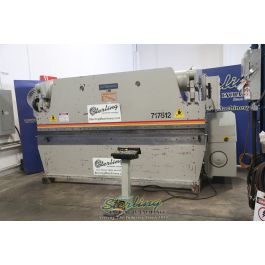Used-Accurpress-Used Accurpress CNC Hydraulic Press Brake Low Profile (Manual Backgauge) CNC RAM, (POPULAR BRAND)-717512-A6970
