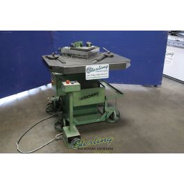 Used-BOSCHERT-Used Boschert Hydraulic Notcher Corner Shear-LB12-A6972