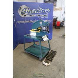 Used-Rotex-Used Rotex Manual Hand Turret Punch-18-A6973
