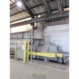 Used-PANGBORN-Used Pangborn Roto-Blast Pass Thru Sandblaster ROTO-BLAST (SAND BLASTER) Great for I-Beam-ES1885-22 RK-A7046